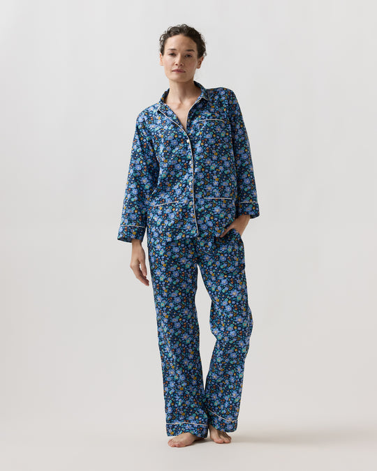 Pajama Set in Betsy Meadow Liberty Fabric
