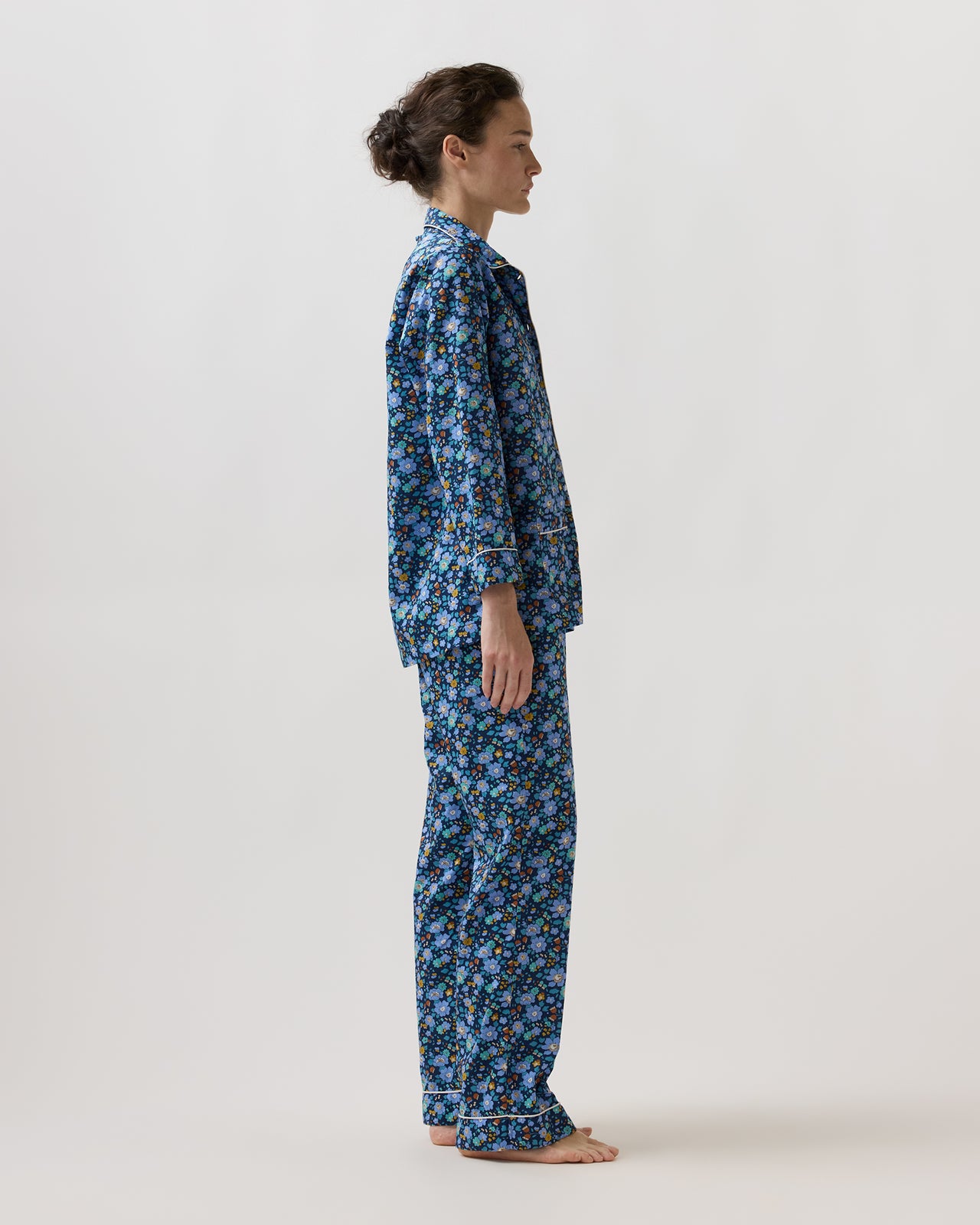 Pajama Set in Betsy Meadow Liberty Fabric