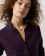 Load image into Gallery viewer, Egg Porcelain Pendant Necklace in Jet/Gold
