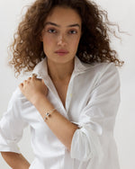Load image into Gallery viewer, Ball Cuff Bracelet in Silver
