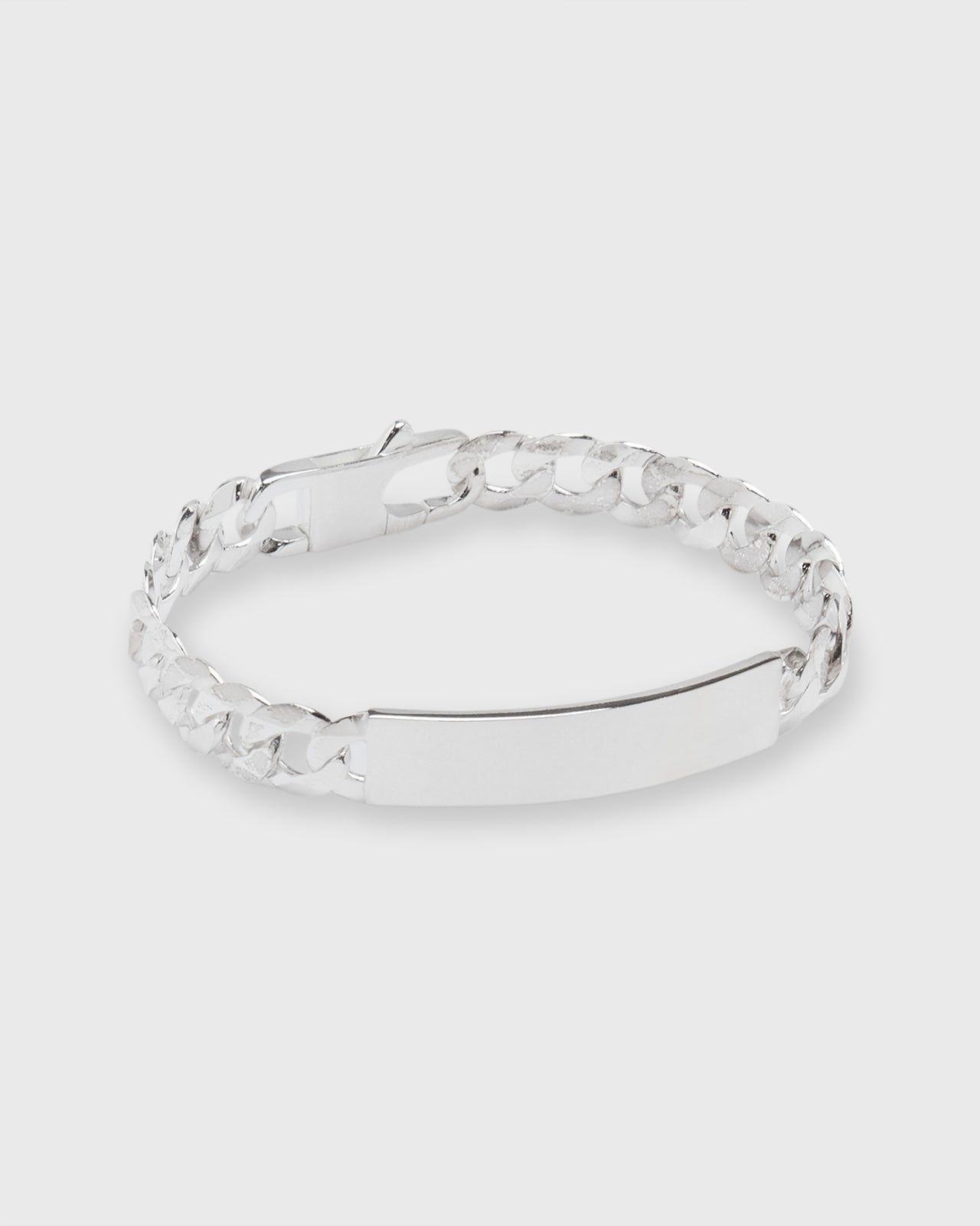 Classic ID Bracelet in Silver