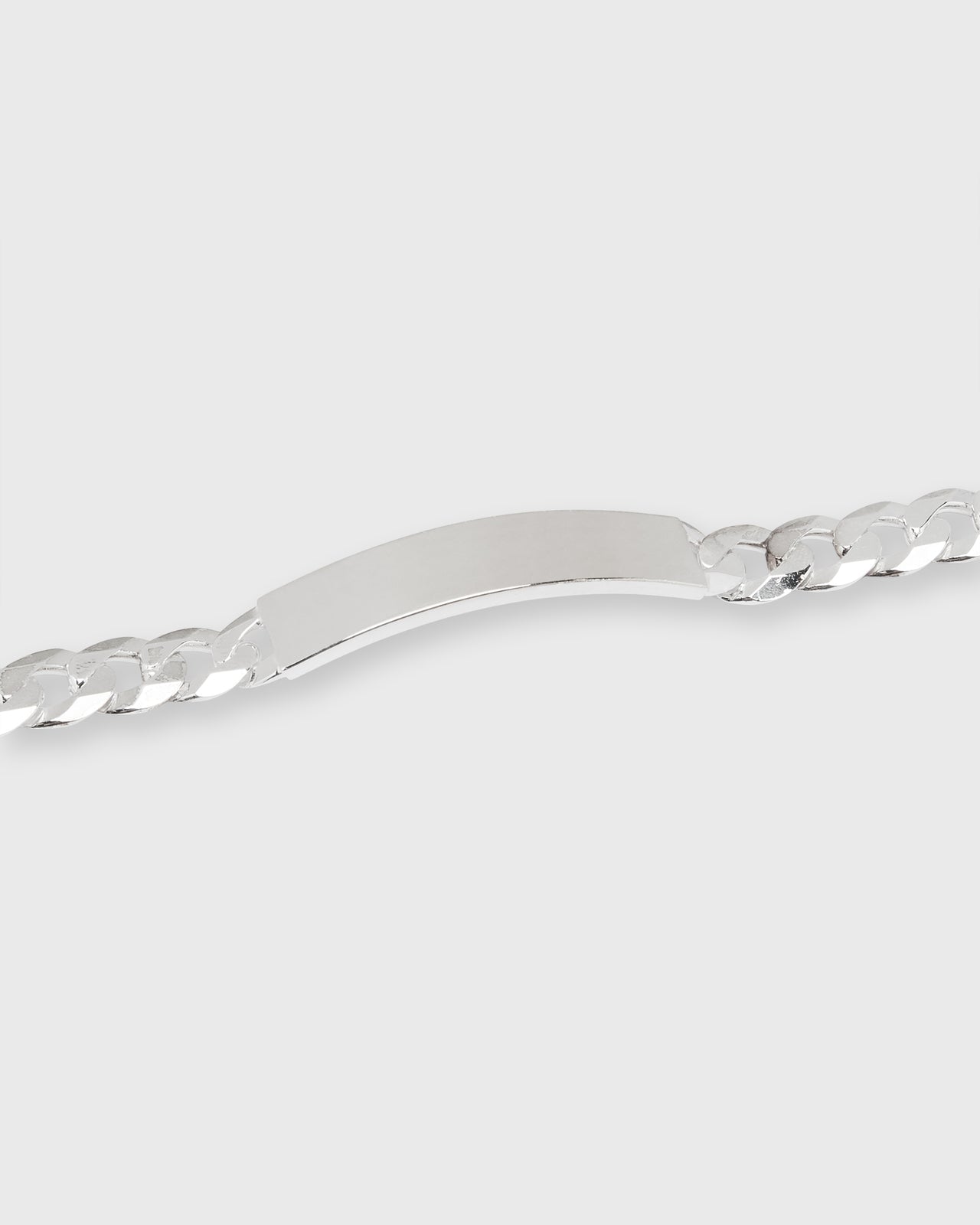 Classic ID Bracelet in Silver