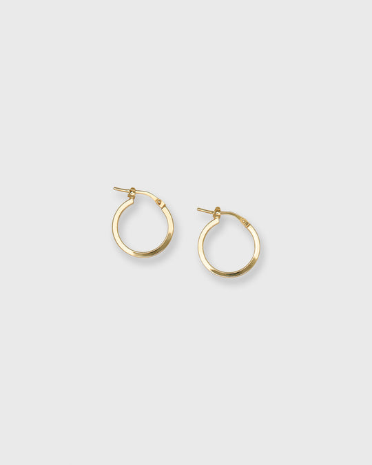 Mini Classic Hoop Earrings in Gold