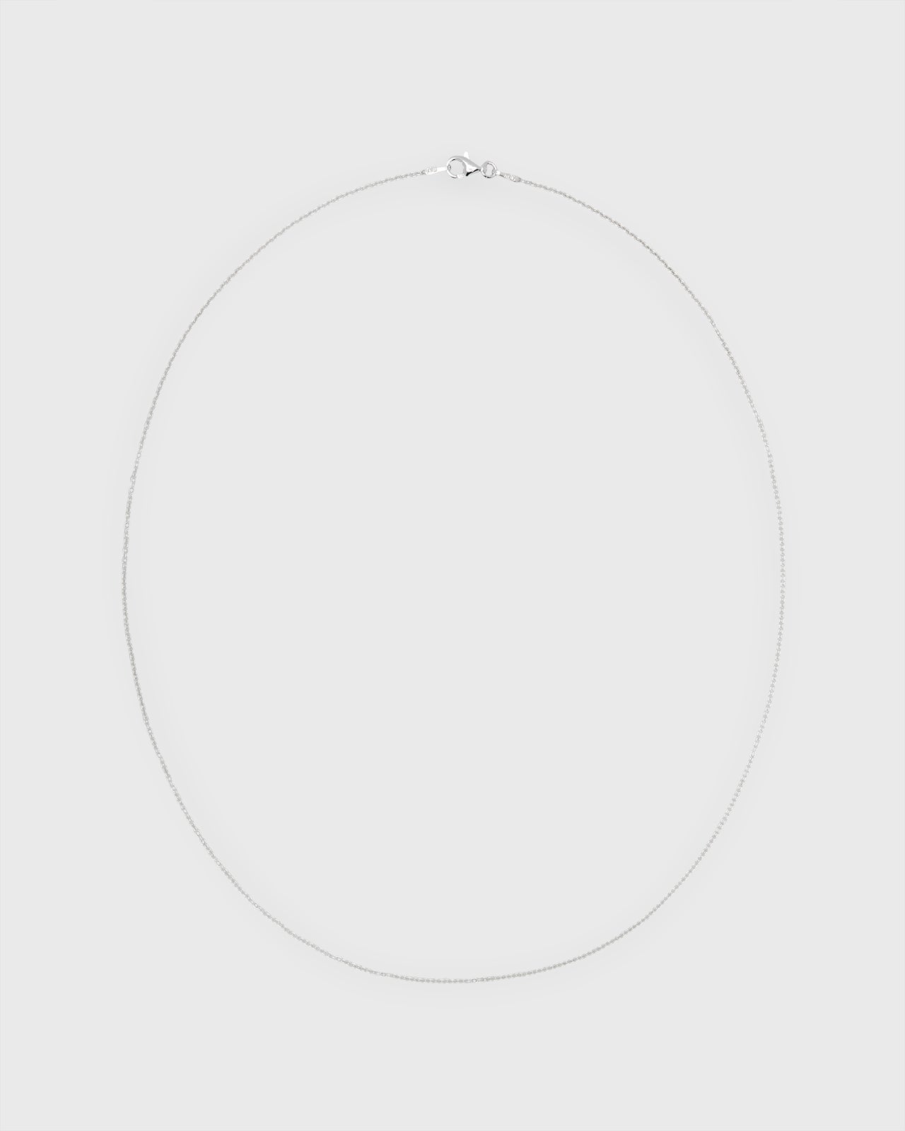 Trace Chain Necklace in Silver