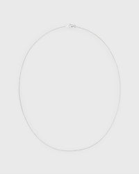 Trace Chain Necklace in Silver