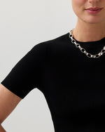 Load image into Gallery viewer, Oval Link Necklace in Silver
