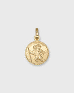 Load image into Gallery viewer, St. Christopher Pendant in Gold

