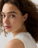 Load image into Gallery viewer, Tiny Sleeper Hoop Earrings in Gold
