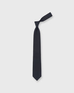Load image into Gallery viewer, Linen Woven Tie in Dark Navy
