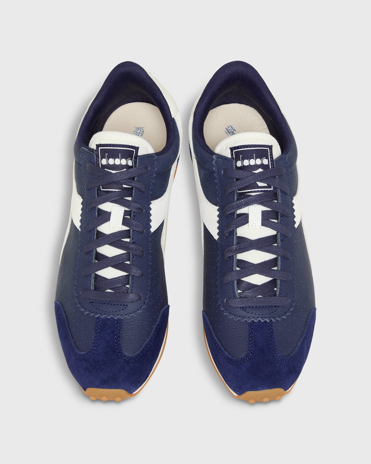 Rally Punched Sneaker in Medieval Blue