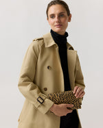 Load image into Gallery viewer, Paige Clutch in Spotted Animal Calf Hair
