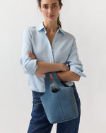 Load image into Gallery viewer, Paola Bucket Bag in Astro Suede
