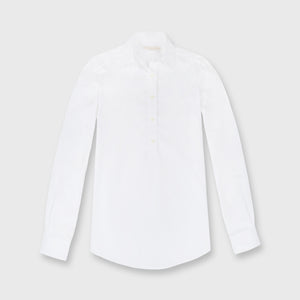Made-to-Order Fabric in White Poplin