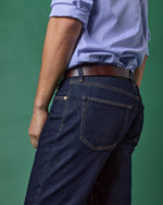 Load image into Gallery viewer, Clift Straight Leg Jean in Non-Selvedge Rinse Stretch Denim
