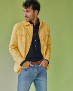 Load image into Gallery viewer, Military Jacket in Yellow Lightweight Canvas
