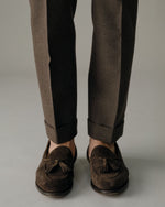 Load image into Gallery viewer, Ghost Trouser in Char Brown Country Cloth
