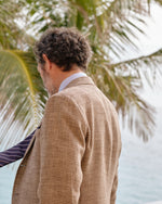 Load image into Gallery viewer, Virgil No. 3 Jacket in Chocolate/Oat Houndstooth Hopsack
