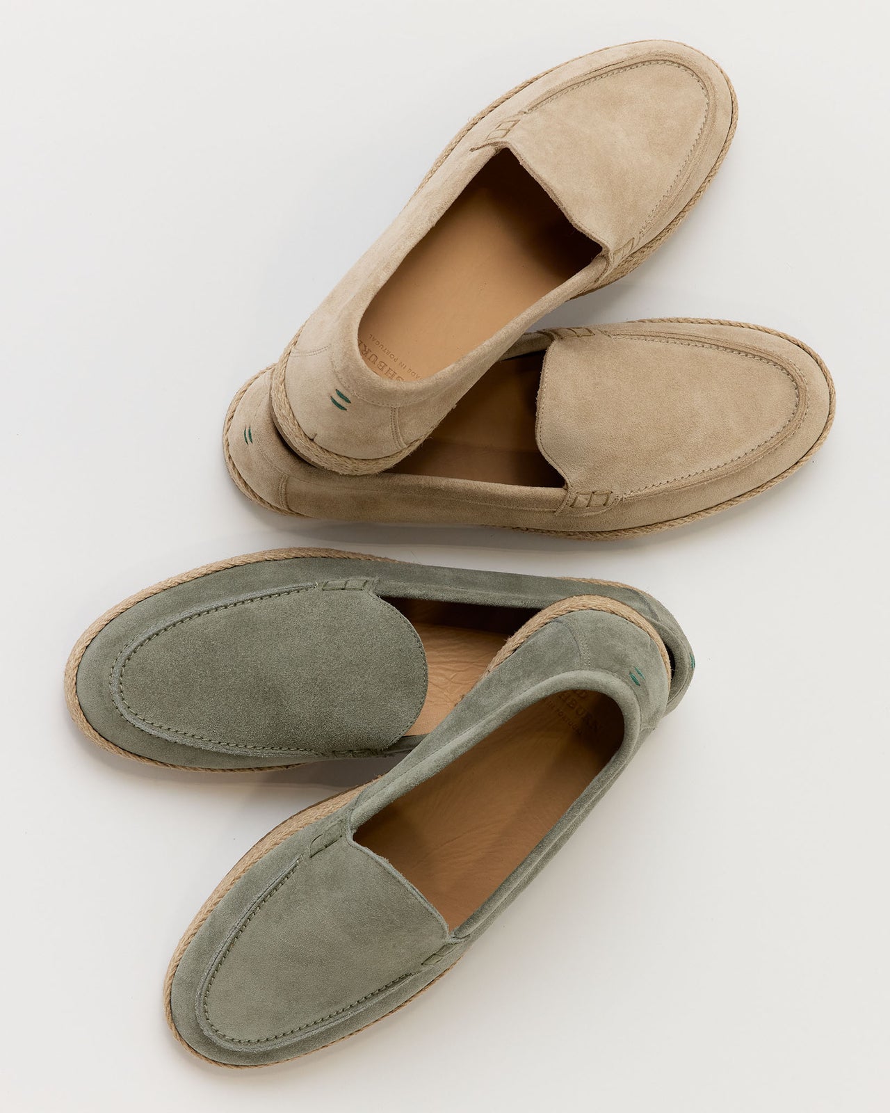 Nazare Espadrille in Fir Suede