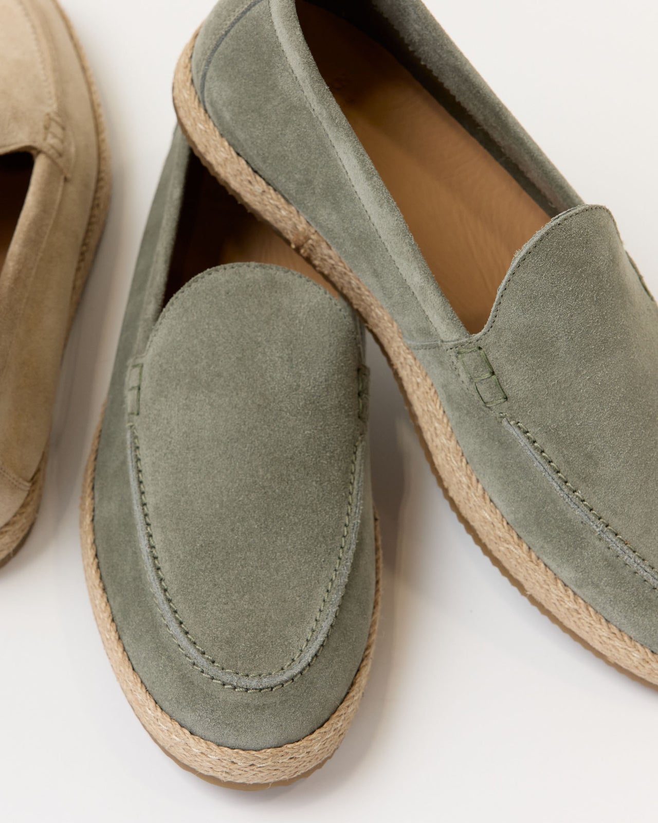 Nazare Espadrille in Fir Suede
