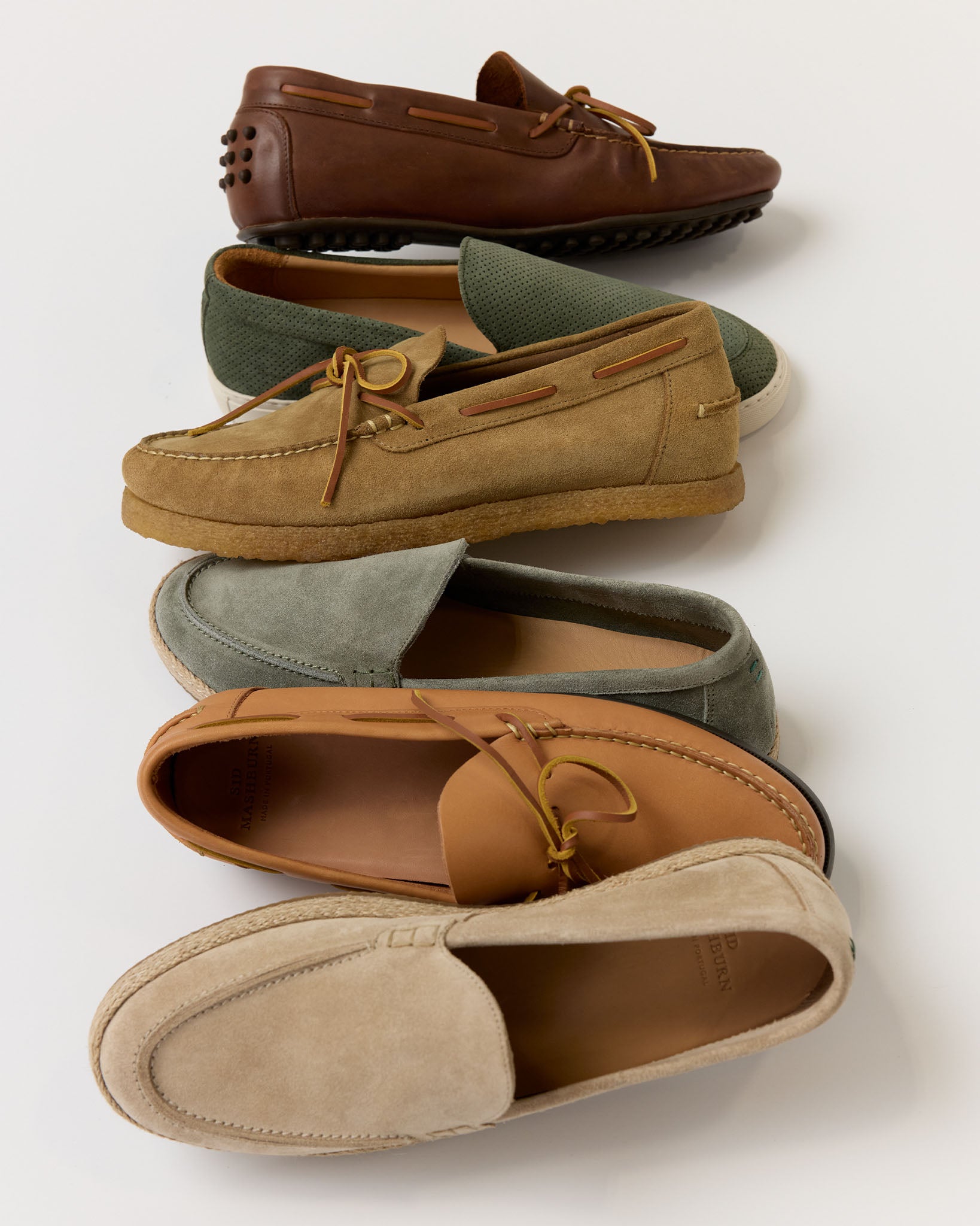 Crepe Sole Camp Moccasin in Desert Suede | Shop Sid Mashburn
