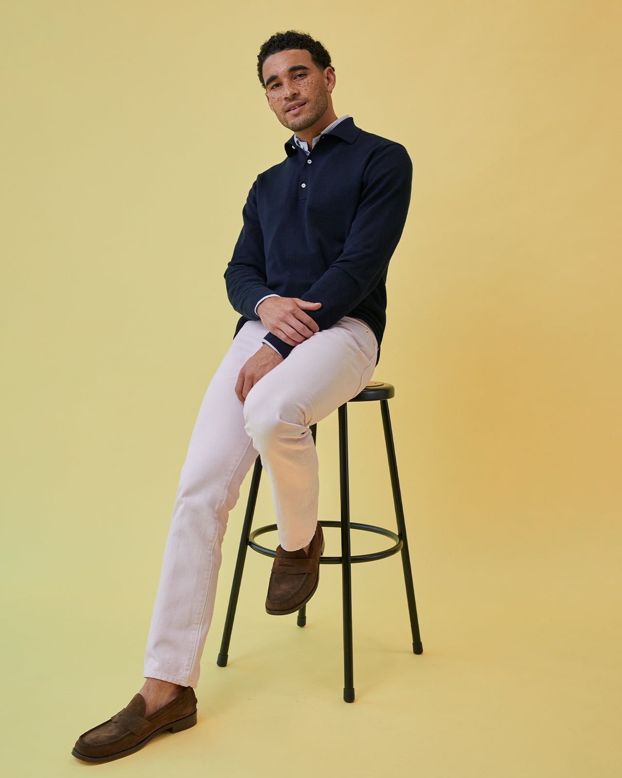 RALLY COLLARED SWEATSHIRT - mahagrid | 60% - Asian Fashion