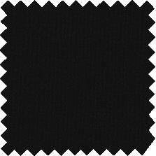 Made-to-Order Pleated Wrap Skirt in Black Stretch Poplin