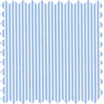 Load image into Gallery viewer, Made-to-Order Boyfriend Shirt in Light Blue Fine Bengal Stripe Poplin
