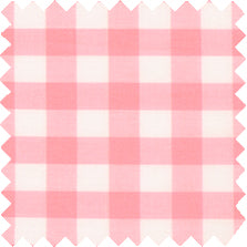 Made-to-Order Classic Shirtwaist Dress in Pink Gingham Poplin