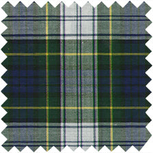 Made-to-Order Anaya Popover Shirt in Navy/Green Gordon Tartan Poplin