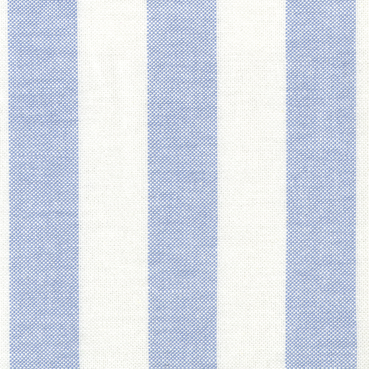 Made-to-Measure Shirt in Sky/White Cabana Stripe Oxford