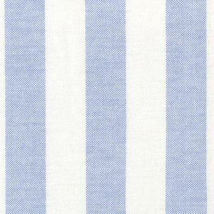 Made-to-Measure Shirt in Sky/White Cabana Stripe Oxford