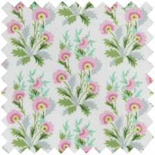 Made-to-Order Icon Shirt in Green/Pink Viola Hall Liberty Fabric