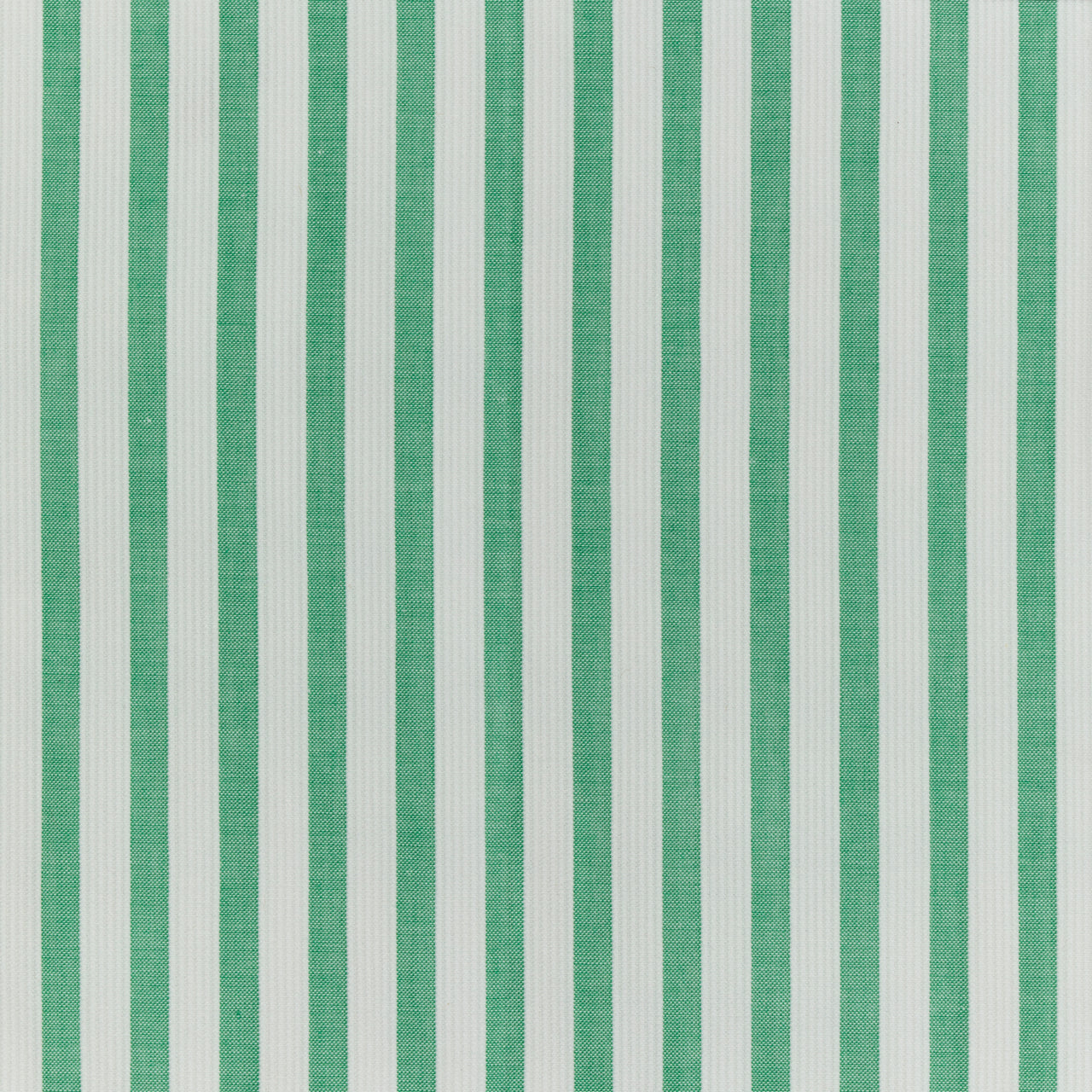 Made-to-Order Fabric in Green/White Corded Stripe