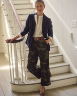 Load image into Gallery viewer, Palmer Jacket in Navy Cashmere Herringbone Tweed
