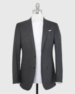 Load image into Gallery viewer, Kincaid No. 3 Suit Charcoal Grey Sharkskin
