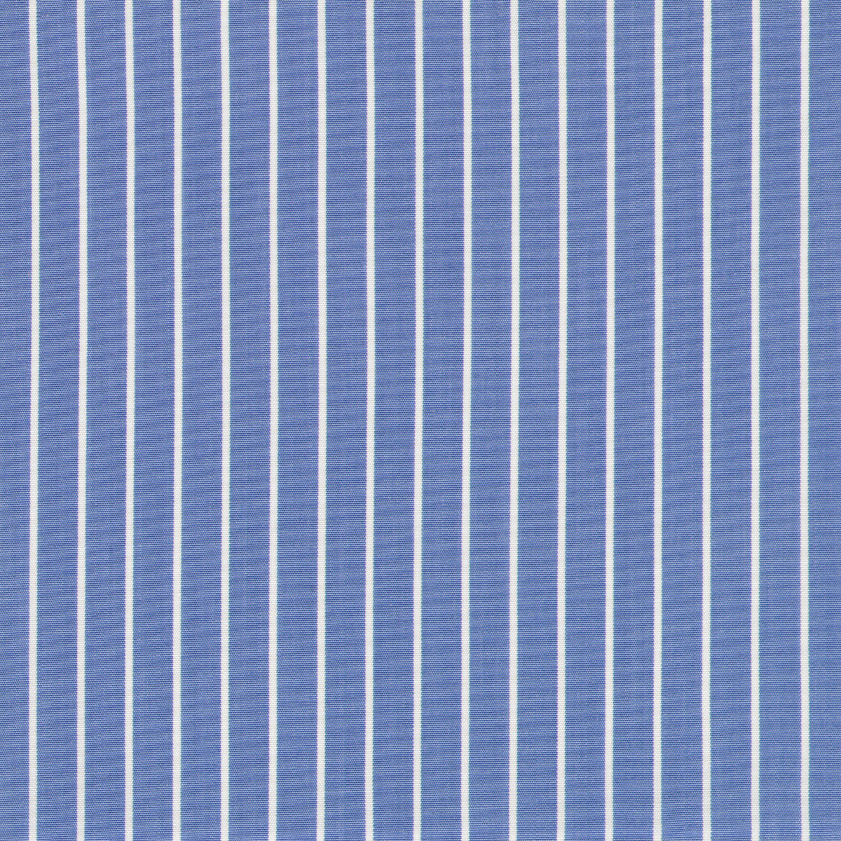 Made-to-Measure Shirt in Dutch Blue Wide Stripe Poplin