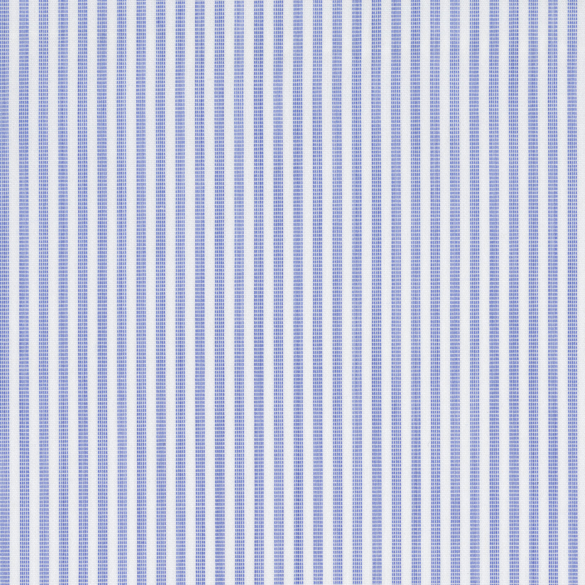 Made-to-Measure Shirt in Blue Stripe End-on-End