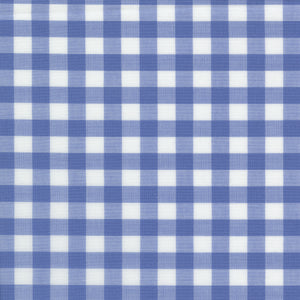 Made-to-Measure Shirt in Blue Gingham Poplin