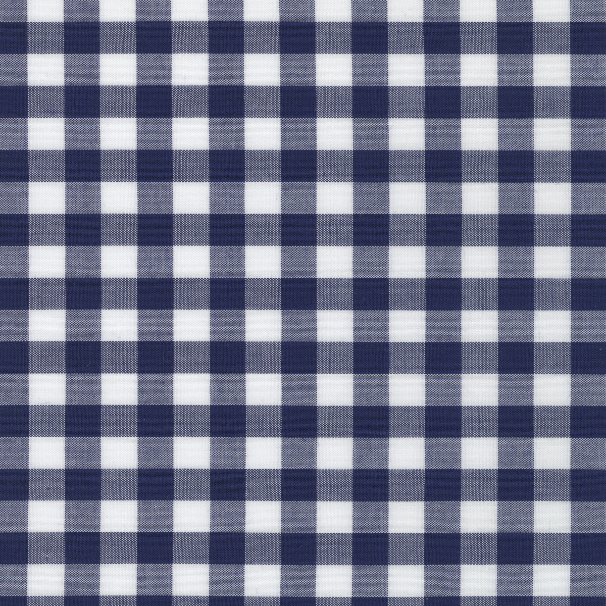 Made-to-Measure Shirt in Navy Gingham Poplin