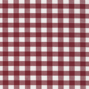 Made-to-Measure Shirt in Red Gingham Poplin