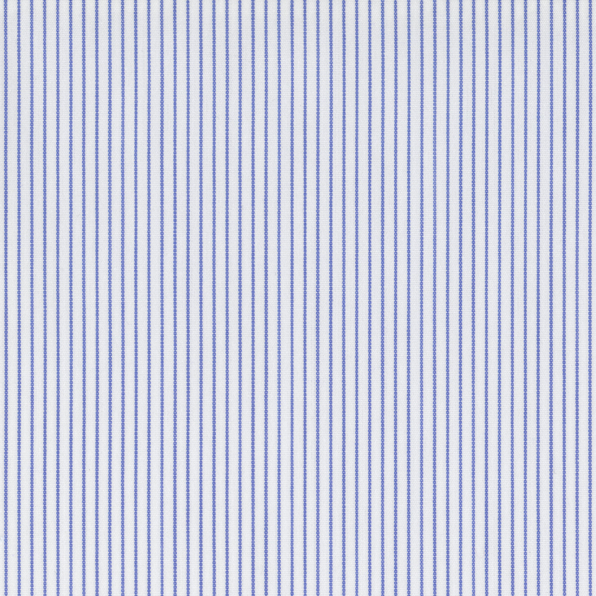 Made-to-Measure Shirt in Blue Pencil Stripe Poplin