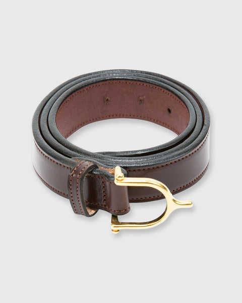 1 Spur Belt in Havana Bridle