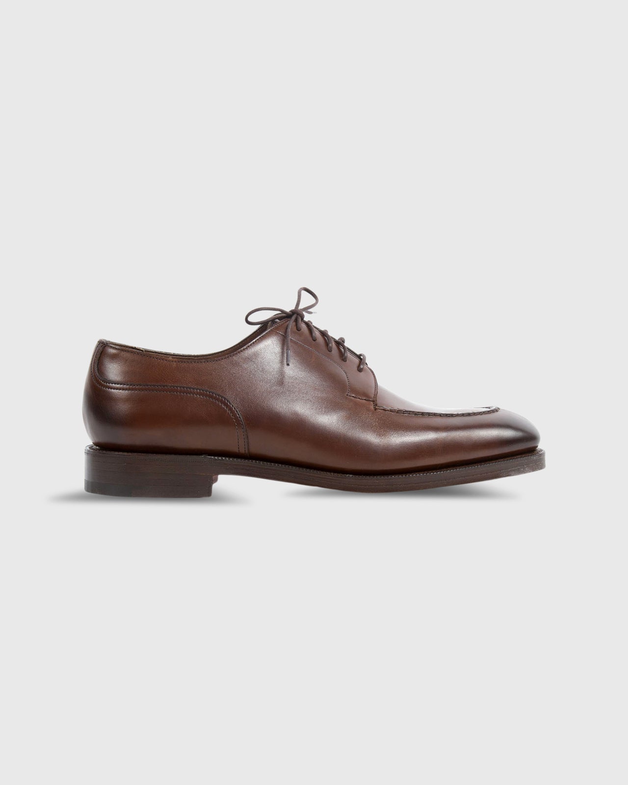Dover Split-Toe Derby Shoe in Dark Oak Antique Calfskin - 11 by Edward Green Dover Split-Toe Derby Shoe in Dark Oak Antique Calfskin - 11 by Edward Green