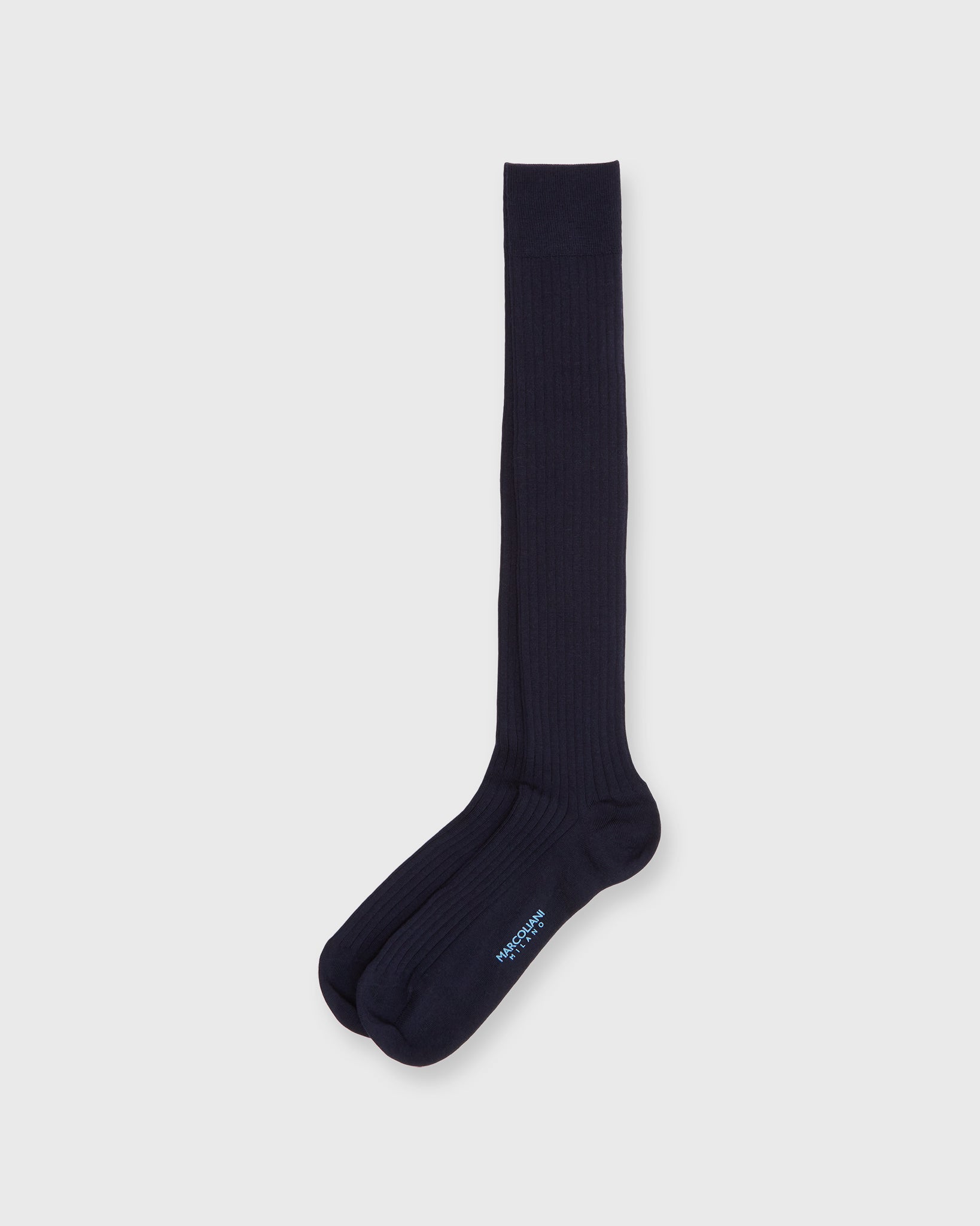 Over-The-Calf Dress Socks in Navy Extra Fine Merino | Shop Sid Mashburn Over-The-Calf Dress Socks in Navy Extra Fine Merino | Shop Sid Mashburn