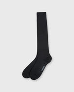 Load image into Gallery viewer, Trouser Dress Socks Navy Extra Fine Merino
