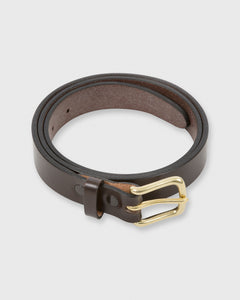 1" Belt in Chocolate Bridle