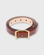 Load image into Gallery viewer, 1&quot; Conroy Belt in Cognac Alligator
