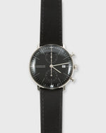 Load image into Gallery viewer, Max Bill Chronoscope Watch Black/Black

