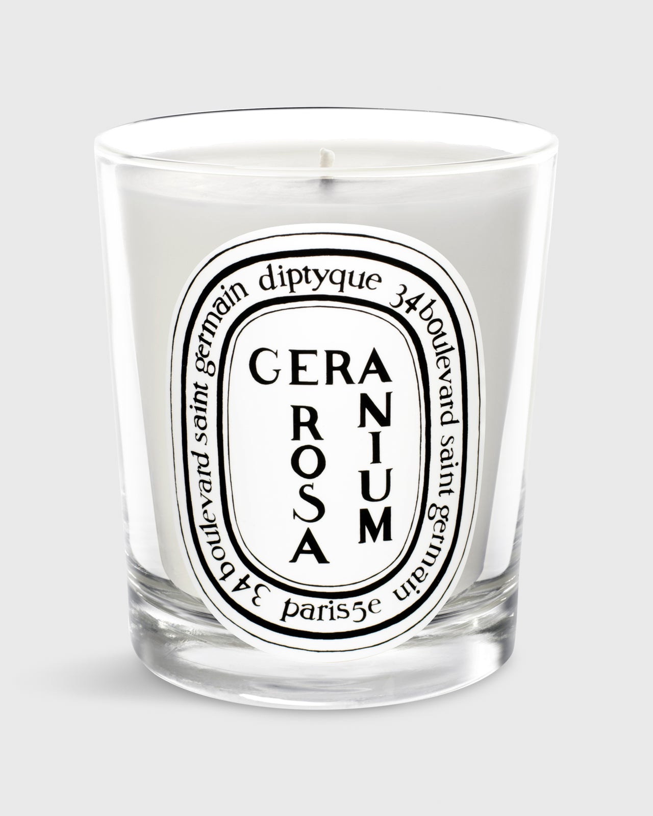 Classic Scented Candle Geranium Rosa