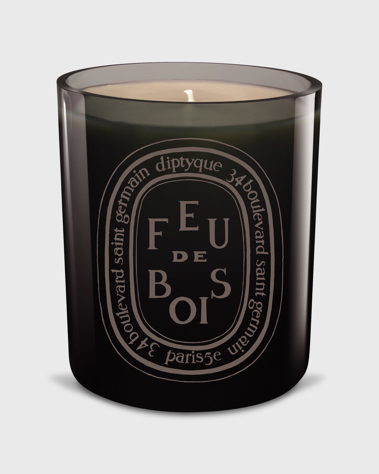 Colored Scented Candle Feu de Bois